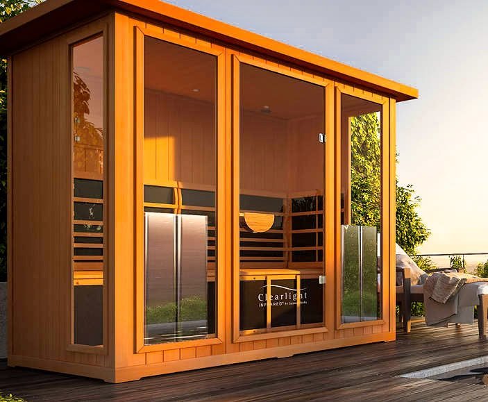 Outdoor Infrared Saunas - Shop Now | The Sauna Life