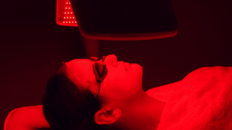 red light therapy skin